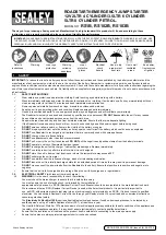 Preview for 1 page of Sealey Roadstart RS1B Manual