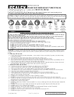 Preview for 1 page of Sealey RS131.V3 Instruction Manual