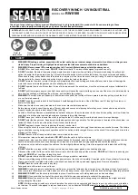 Preview for 1 page of Sealey RW8180 Quick Start Manual