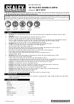 Preview for 1 page of Sealey SA17/S.V2 Instructions