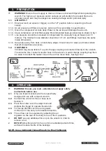 Предварительный просмотр 2 страницы Sealey SA203 Instructions