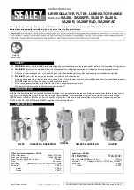 Preview for 1 page of Sealey SA206 Instructions