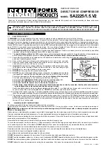 Preview for 1 page of Sealey SA2225/1.5.V2 Instructions