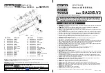 Sealey SA23/S.V3 Instructions preview