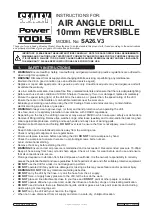 Sealey SA26.V3 Instructions preview