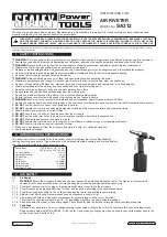 Sealey SA312 Instructions preview