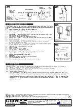 Предварительный просмотр 2 страницы Sealey SA312 Instructions