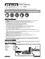 Sealey SA354 Instructions For preview