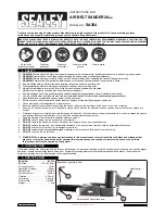 Preview for 1 page of Sealey SA354 Instructions For