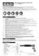 Sealey SA501 Quick Start Manual preview