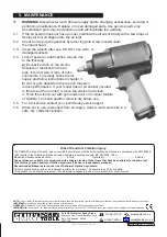 Preview for 3 page of Sealey SA6002.V2 Instructions