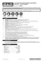 Preview for 1 page of Sealey SA6010 Manual