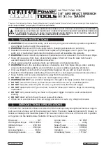 Preview for 1 page of Sealey SA604 Instructions