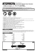 Sealey SA615 Instructions preview