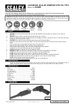 Preview for 1 page of Sealey SA660 Manual