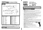 Preview for 1 page of Sealey SA76 Instructions