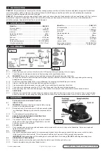 Предварительный просмотр 2 страницы Sealey SA800.V5 Instructions