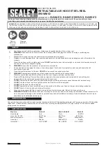 Preview for 1 page of Sealey SA84.V2 Instructions