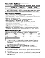 Preview for 1 page of Sealey SA892.V3 Instructions