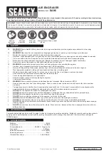 Preview for 1 page of Sealey SA96 Quick Start Manual