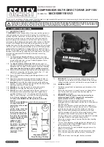 Preview for 1 page of Sealey SAC5020E110V.V2 Instructions