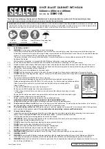 Preview for 1 page of Sealey SB951.V5 Manual