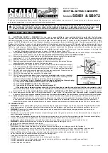 Предварительный просмотр 1 страницы Sealey SB951 Instructions