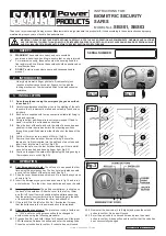 Предварительный просмотр 1 страницы Sealey SBS01 Instructions