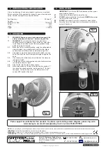 Предварительный просмотр 2 страницы Sealey SCF8W Instructions