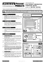 Предварительный просмотр 1 страницы Sealey SCFS01 Instructions