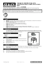 Sealey SCR03B Manual предпросмотр