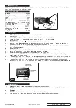 Preview for 2 page of Sealey SD003 Quick Start Manual