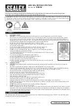 Preview for 1 page of Sealey SD008 Quick Start Manual