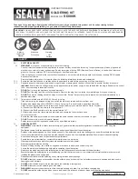 Sealey SD300K Instruction Manual preview