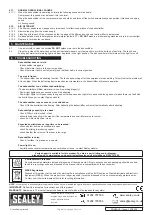 Preview for 4 page of Sealey SDH20.V4 Instructions