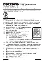 Sealey SDH70 Instructions preview