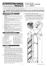 Sealey SFC4 Instructions preview