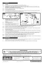 Предварительный просмотр 2 страницы Sealey SG16.V4 Instructions