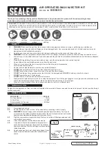 Sealey SG18.V3 Quick Start Manual preview