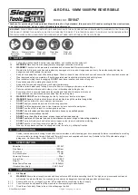 Sealey Siegen Tools S01047 Manual preview