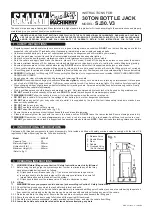 Sealey SJ30.V3 Instructions предпросмотр