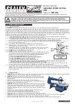 Preview for 1 page of Sealey SM1302 Instructions Manual