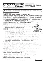 Sealey SM1307 Instructions preview