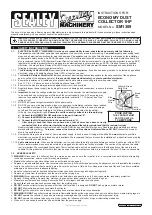 Preview for 1 page of Sealey SM1309 Instructions