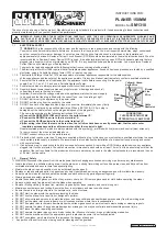 Sealey SM1310 Instructions preview