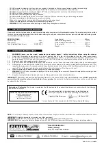 Preview for 2 page of Sealey SM21/C Instructions