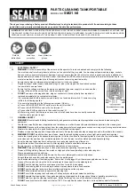 Sealey SM21.V4 Installation, Operation And Maintainance Instructions preview