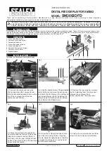 Preview for 1 page of Sealey SM3002DFD Instructions