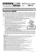 Preview for 1 page of Sealey SM31/C Instructions