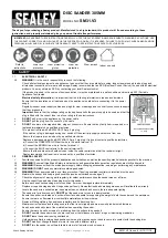 Sealey SM31.V3 Quick Start Manual preview